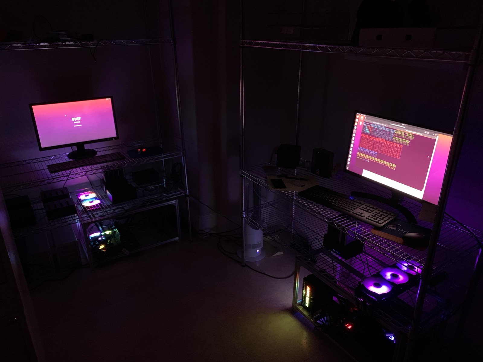 Computer setup from London's technical rebuild period